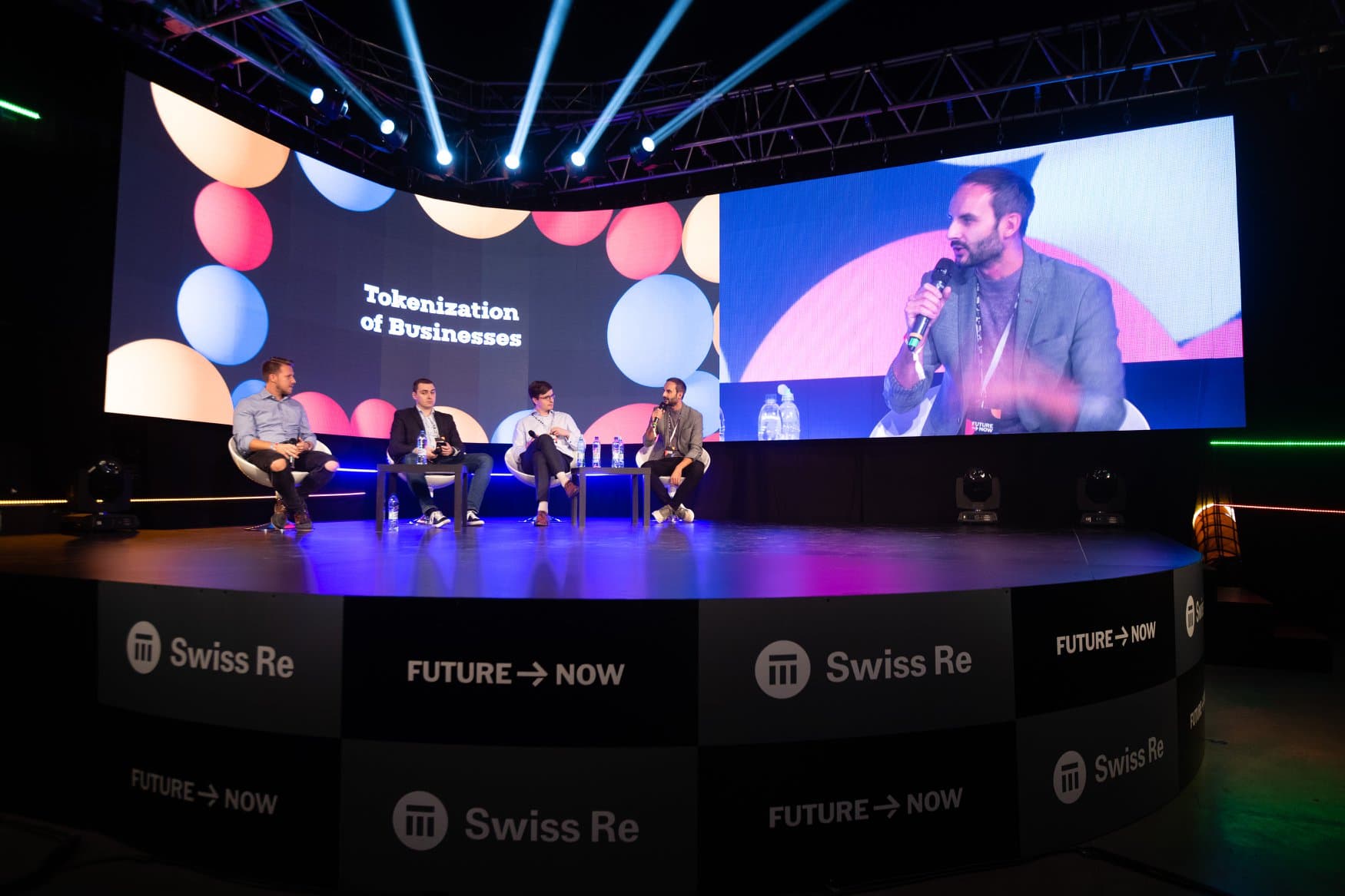 Swiss Re Future→Now panel