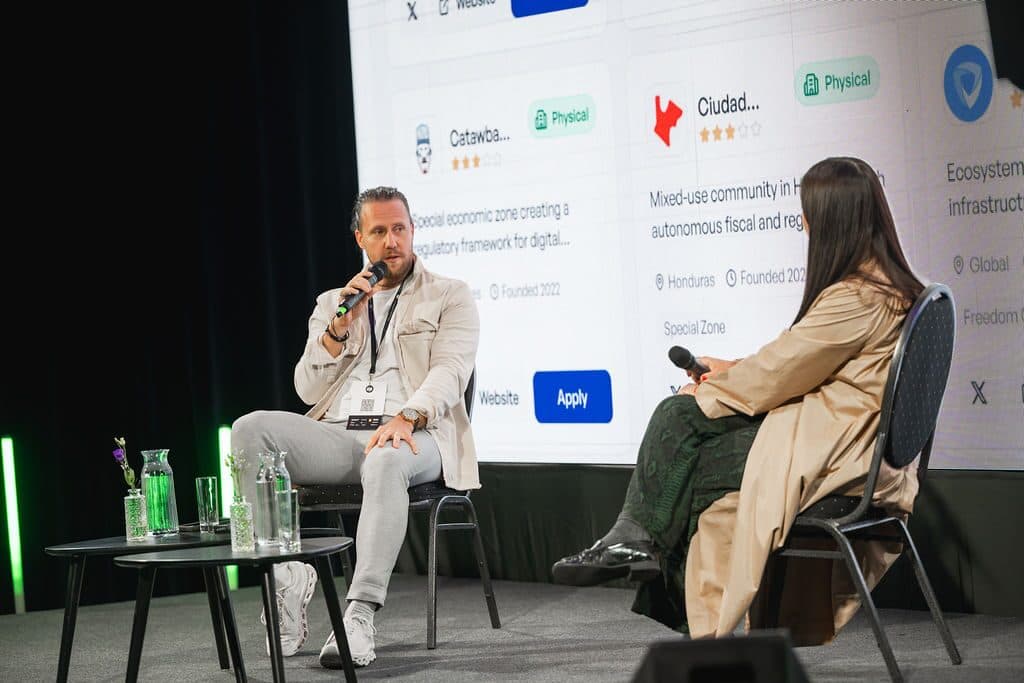 Fireside chat at ETHPrague 2026